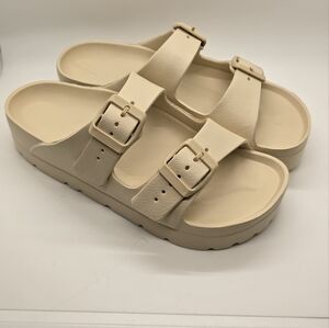 seticeo Women's Platform Sandals with Arch Support丨Foam Slip on Cloud.
